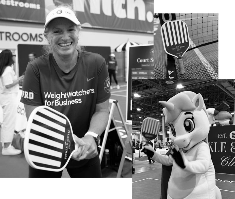 HLTH 2025 pickleball event